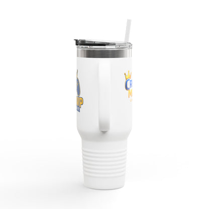 Stainless Let's Run It Tumbler 40oz